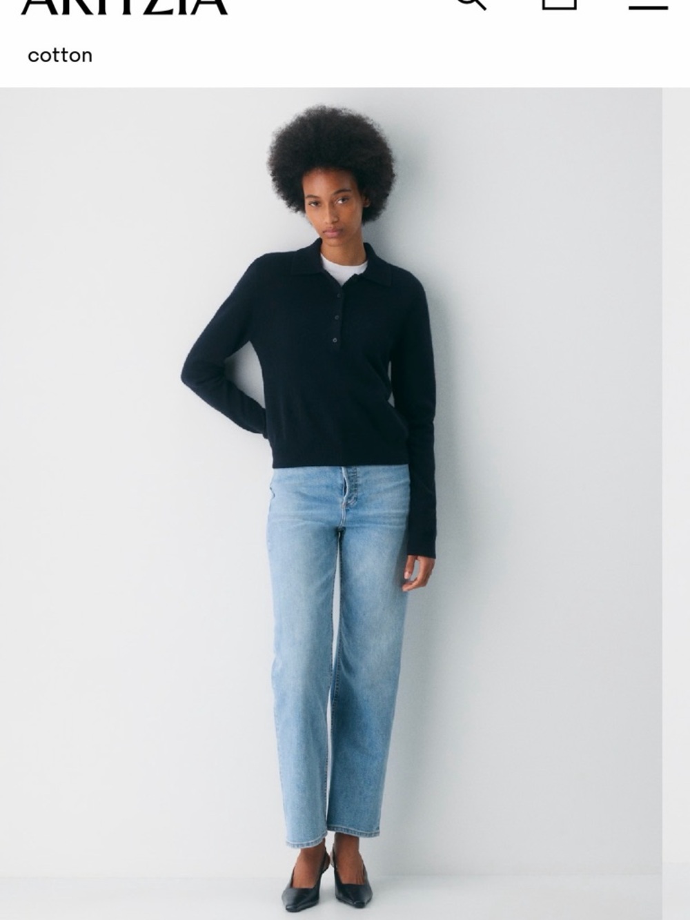 Denim Forum High Rise Straight Light Blue Arlo Jeans
